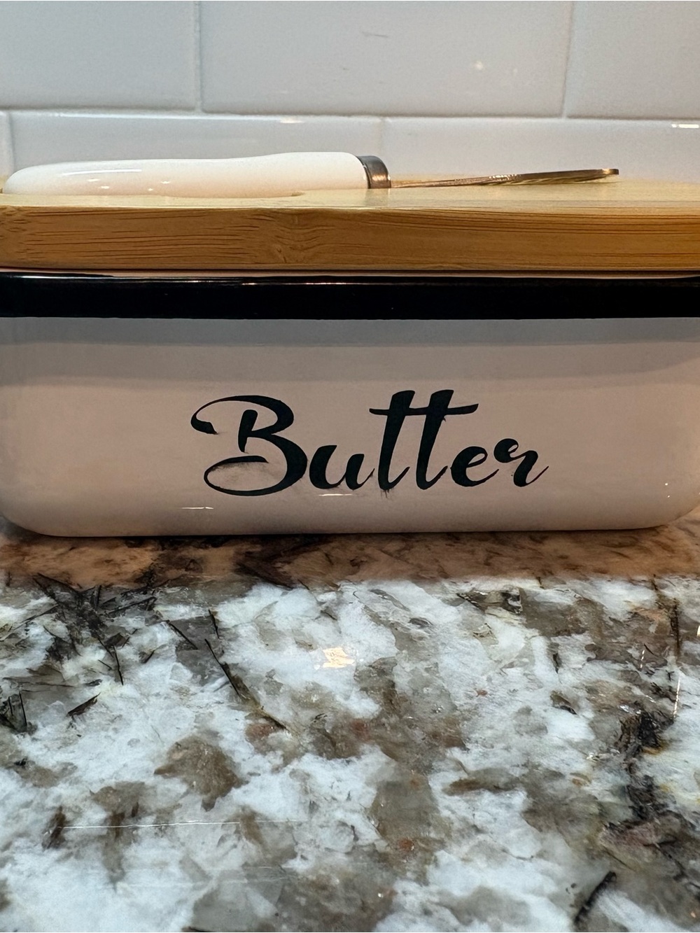 Metal Butter Dish